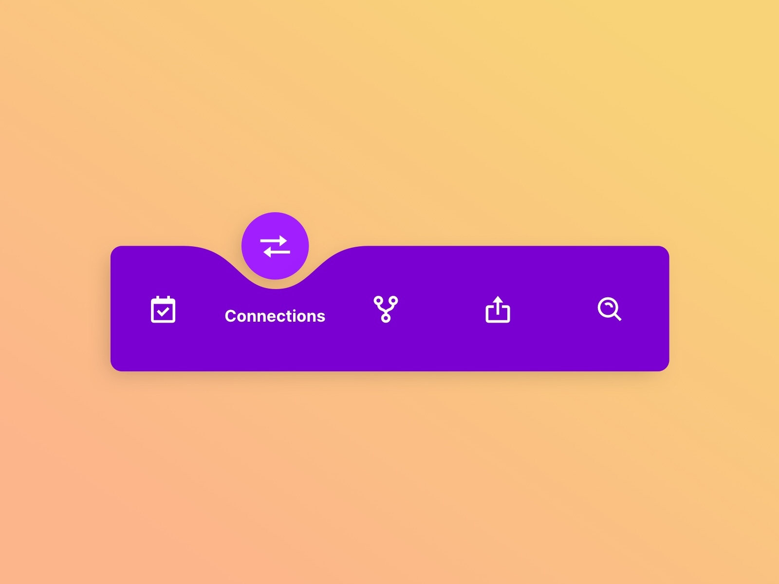 Tab Bar Navigation by Siggi Baldursson on Dribbble