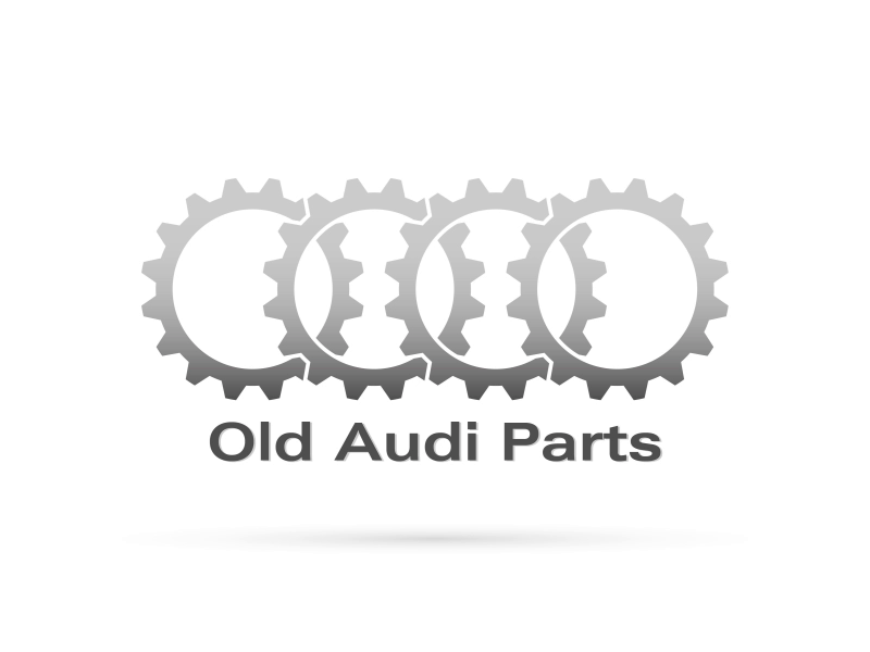 Logo Design | Old Audi Parts audi brand branding business card cars logo logo design logodesign print print design racer