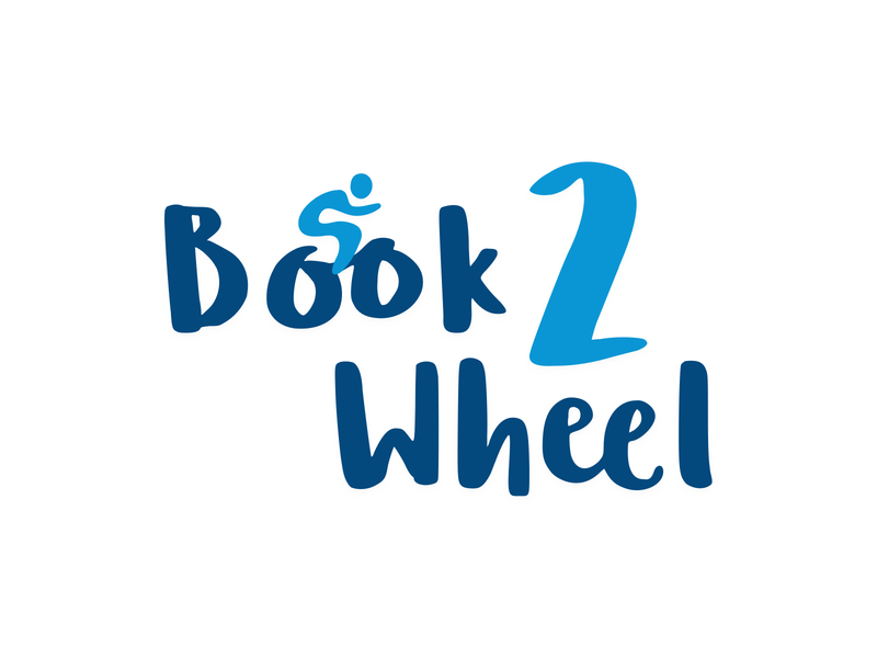 Logo Design | Book 2 Wheel bicycle brand brand identity branding business card icon icon design logo logo design logodesign logos logotype p2p sharing economy