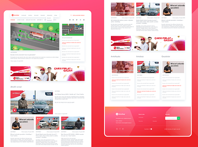 Avtostop.tv news newsletter redesign report ui uxui web website design