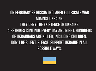 STAND WITH UKRAINE russianterror ukraine