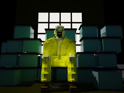 Mr. Voxelberg breakingbad voxel