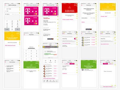 t mobile banking services axure ios paper prototype product design ui desgin ux design