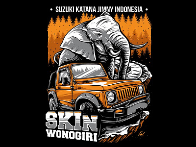SKIN 4x4 adventure comunnity elepanth indonesia jeep jimny offroad suzuki