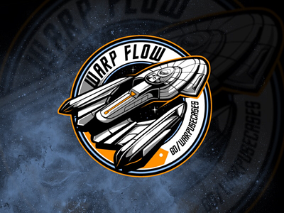 Startrek flow logo space space ship startrek startrek ship