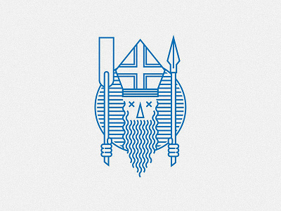 Legend of St. Wojciech logo vector