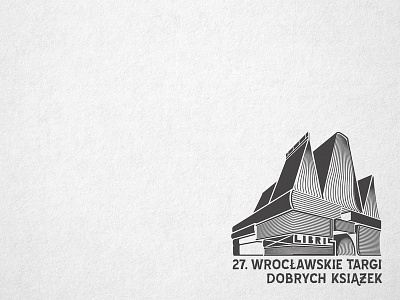 Ex libris Wroław black white design exlibris icon illustration logo print symbol vector woodcut