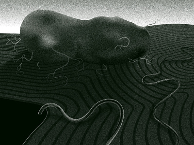 industrial potato black dark graphic art icon illustraion illustrator industrial landscape noice potato printmaking vector