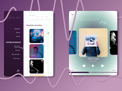 #006 Daily UI Music player