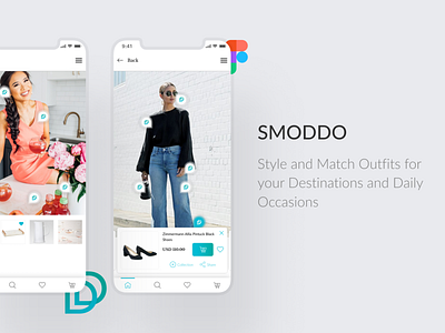 SMODDO – Fashion App app design ecommerce fashion figma gallery photoshop ui ux