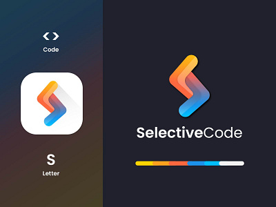 selectivecode branding design illustration logo minimal ui vector