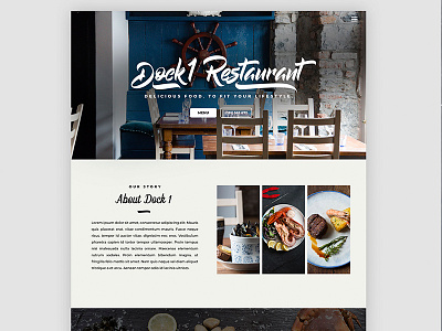 Dock 1 Website Design design web