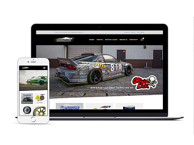 Drift 2 Motorsport - Web Design
