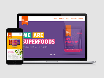 Nua Naturals - eCommerce Website ecommerce web design