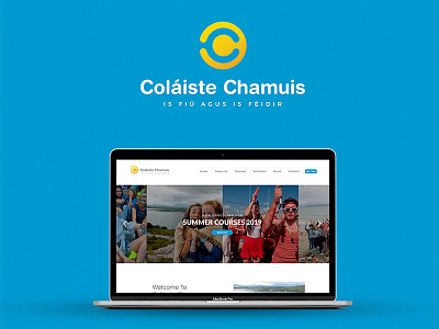 Colaiste Chamuis - Web & Branding branding logo print web design