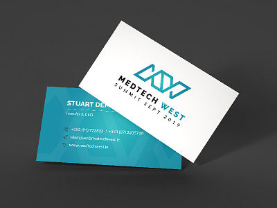 Medtech West - Branding branding logo