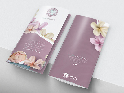 Nua Holistic - Print branding brochure business card design print