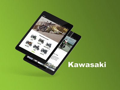 Kawasaki Ireland - Web Design web design