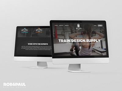 West Coast Fitness ecommerce web design