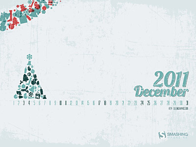 Desktop Wallpaper Calendar for December 2011 calendar christmas december