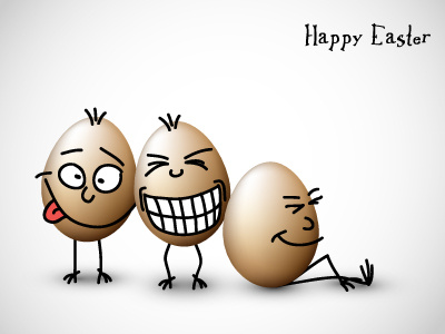 Funny Easter Card card easter eggs funny