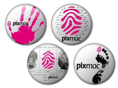 Pixmac badge contest contest logo pink pixmac print thumb