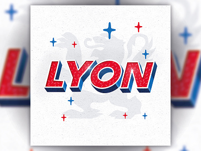 LYON creative design graphic design illustration lettering procreate typography