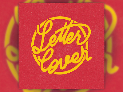 Letter lover creative design graphic design illustration lettering procreate typography