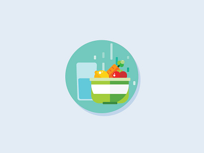 Icon Design - Nutrition food icon icon design nutrition