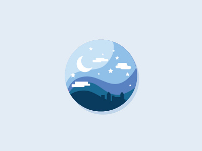 Icon Design - Sleep icon icon design logo logo design night sleep