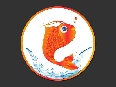 Fish Logo 1 animation app birdsday brand logo company brand logo company logo creative creative logos designer logo graphics design icon illustration illustrator logo minimalist logo ui ux vector web website