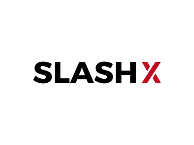 Logo - SLASHX brand concept design inspiration l2 logo screen ui ux