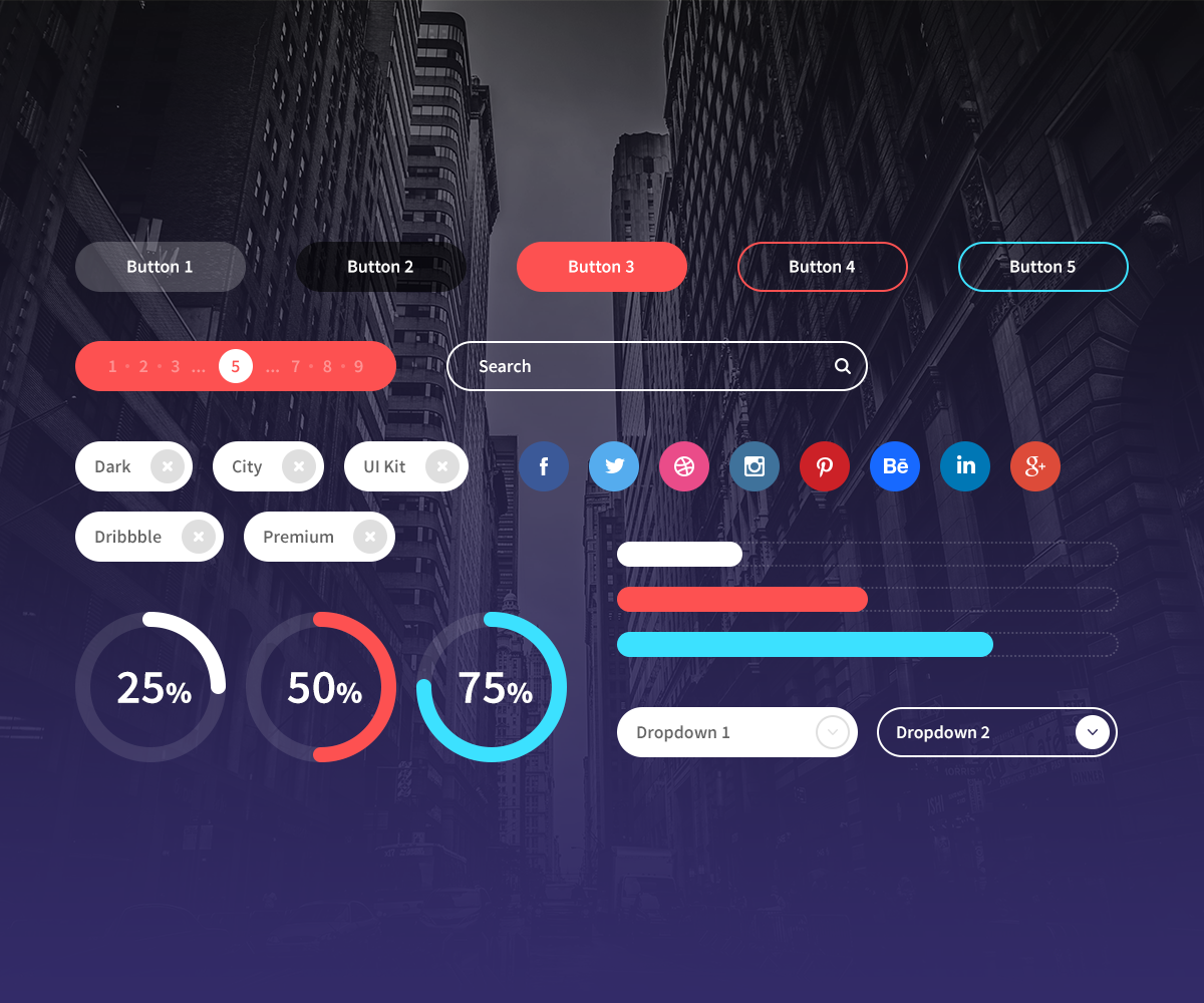 UI UX кнопки. UI элементы. UI elements кнопки. UI Kit Design elements.