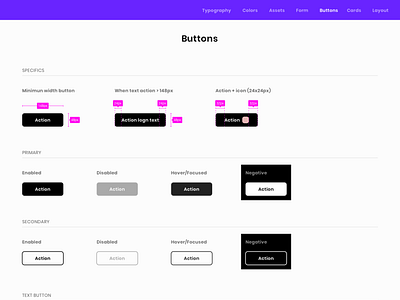 DS buttons by Simone Angelini on Dribbble