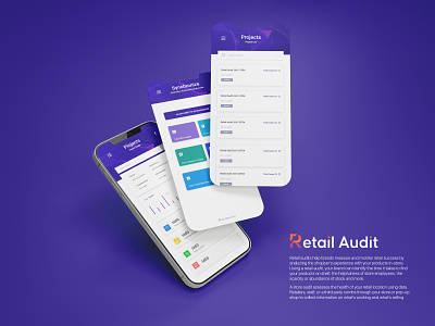 Retail Audit Mobile App UI UX