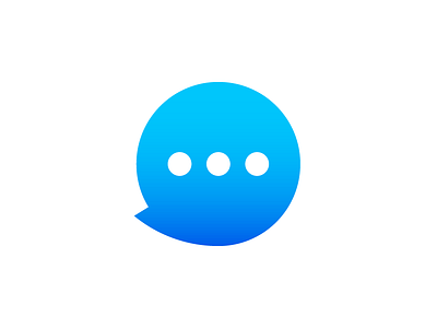 Message blue circle dark e ee golden icon message ratio