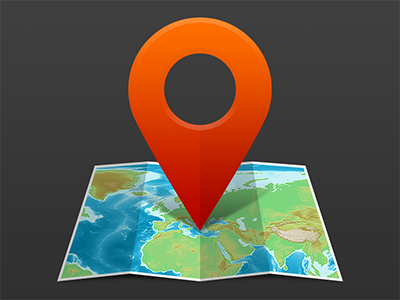 Map Icon design icons map maps pin