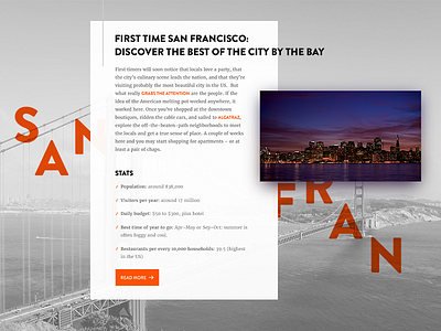 Article Preview article content design design diffuse flat layout san francisco typo typography ui user interface ux