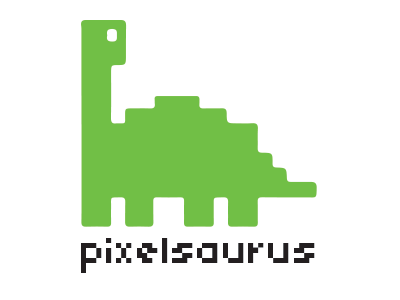 Pixelsaurus Logo logo
