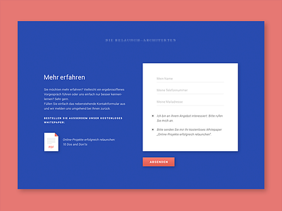 Contact Form blue contact contact form form ui ui element white