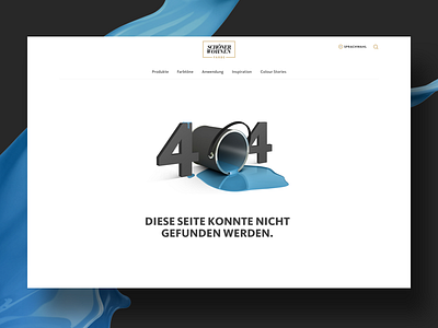 404 Page 404 blue colour design responsive design ui ux wall colour web design website