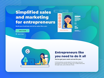Marketing for Entrepreneurs branding design icon illustration infographic process ui ux vector web