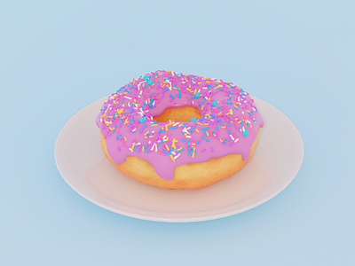 Blender 3D Donut 3d blender