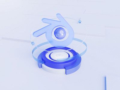 3D Icons Blender 3d 3d logo blender design ui