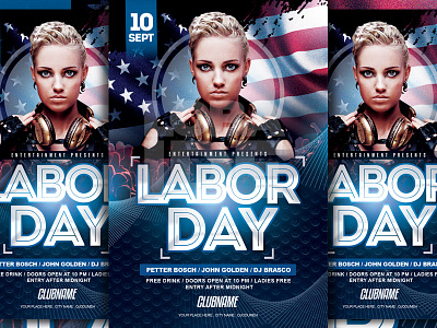 Labor Day Flyer advertising event flyer event poster flyer design flyer template holiday event holiday flyer labor day design labor day flyer labor day poster labor day weekend party event party flyer poster poster design template design usa event
