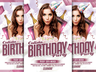 Birthday Flyer Template