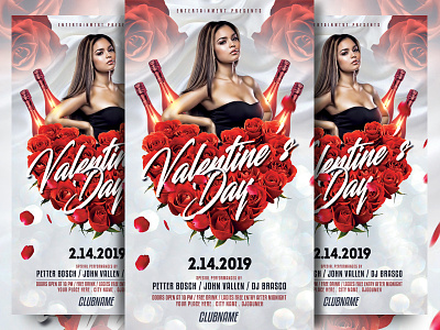 Valentines Day Flyer event event flyer flyer design flyer template love party flyer template design valentine valentine day valentine flyer valentine party valentines day bash valentines day card valentines day flyer valentines day poster