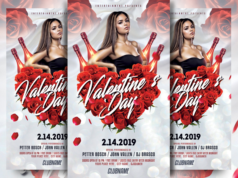 Valentines Day Flyer party flyer valentines day card template design event flyer valentines day poster love valentines day bash flyer design flyer template event valentine party valentines day flyer valentine flyer valentine day valentine