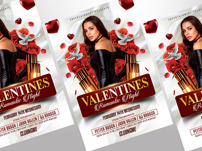 Valentines Flyer Template advertising event flyer flyer design flyer template party event party flyer print valentine valentine card valentine day valentine flyer valentines day bash valentines day flyer