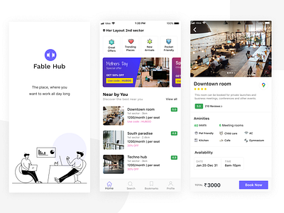 CoWorking Space App